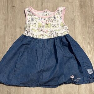 Blue and Pink Kids Dress